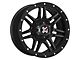 DX4 Wheels 7S Flat Black 8-Lug Wheel; 20x9; 18mm Offset (03-09 RAM 2500)