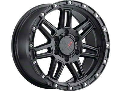 DX4 Wheels REBEL Flat Black 8-Lug Wheel; 18x9; 18mm Offset (03-09 RAM 2500)