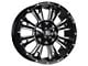 DX4 Wheels RENEGADE Gloss Black Milled 8-Lug Wheel; 20x9; 12mm Offset (03-09 RAM 2500)