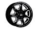 DX4 Wheels STORM Gloss Black Milled 8-Lug Wheel; 20x9; 10mm Offset (03-09 RAM 2500)