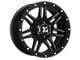 DX4 Wheels 7S Flat Black 8-Lug Wheel; 20x10; -18mm Offset (03-09 RAM 3500 SRW)