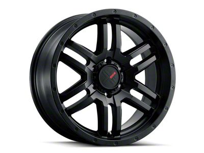 DX4 Wheels DYNO Flat Black 8-Lug Wheel; 20x9; 12mm Offset (03-09 RAM 3500 SRW)