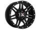 DX4 Wheels 7S Flat Black 6-Lug Wheel; 20x10; -18mm Offset (04-08 F-150)