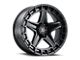DX4 Wheels HAMMER Flat Black 6-Lug Wheel; 20x9; 10mm Offset (04-08 F-150)