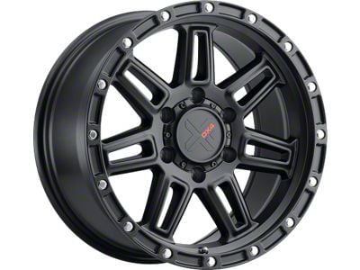 DX4 Wheels REBEL Flat Black 6-Lug Wheel; 18x9; 18mm Offset (04-08 F-150)