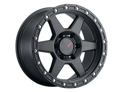 DX4 Wheels RECON Flat Black 6-Lug Wheel; 17x8.5; 10mm Offset (04-08 F-150)