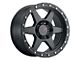 DX4 Wheels RECON Flat Black 6-Lug Wheel; 18x9; 18mm Offset (04-08 F-150)