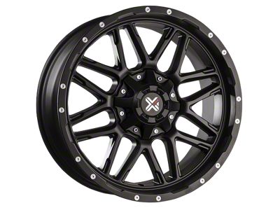 DX4 Wheels VIBE Flat Black 6-Lug Wheel; 20x9; 10mm Offset (04-08 F-150)