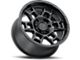 DX4 Wheels Beast Flat Black 6-Lug Wheel; 17x8.5; -18mm Offset (07-13 Sierra 1500)