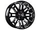 DX4 Wheels BOOST Flat Black 6-Lug Wheel; 20x9; 10mm Offset (07-13 Sierra 1500)