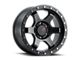 DX4 Wheels NITRO Flat Black 6-Lug Wheel; 18x9; -12mm Offset (07-13 Sierra 1500)