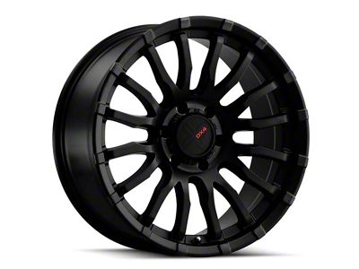 DX4 Wheels OCTANE Flat Black 6-Lug Wheel; 20x9; 10mm Offset (07-13 Sierra 1500)