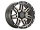 DX4 Wheels REBEL Matte Bronze with Black Ring 6-Lug Wheel; 17x8.5; 10mm Offset (07-13 Sierra 1500)