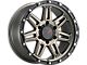 DX4 Wheels REBEL Matte Bronze with Black Ring 6-Lug Wheel; 18x9; 18mm Offset (07-13 Sierra 1500)