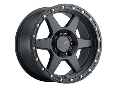 DX4 Wheels RECON Flat Black 6-Lug Wheel; 18x9; 18mm Offset (07-13 Sierra 1500)