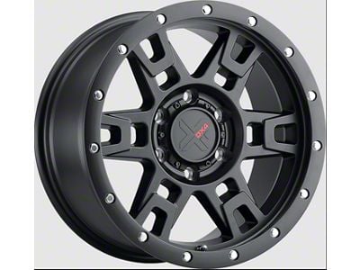 DX4 Wheels TERRAIN Flat Black 6-Lug Wheel; 18x9; 12mm Offset (07-13 Sierra 1500)