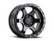 DX4 Wheels NITRO Flat Black 6-Lug Wheel; 18x9; 12mm Offset (07-13 Silverado 1500)