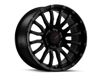 DX4 Wheels OCTANE Flat Black 6-Lug Wheel; 20x9; 10mm Offset (07-13 Silverado 1500)