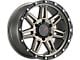 DX4 Wheels REBEL Matte Bronze with Black Ring 6-Lug Wheel; 18x9; 18mm Offset (07-13 Silverado 1500)