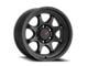 DX4 Wheels Rhino Flat Black 6-Lug Wheel; 17x8.5; 0mm Offset (07-13 Silverado 1500)