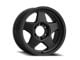 DX4 Wheels Rover Flat Black 6-Lug Wheel; 17x8.5; -18mm Offset (07-13 Silverado 1500)