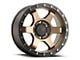 DX4 Wheels NITRO Frozen Bronze with Black Lip 6-Lug Wheel; 17x8.5; 0mm Offset (07-14 Tahoe)