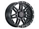 DX4 Wheels REBEL Flat Black 6-Lug Wheel; 17x8.5; 10mm Offset (07-14 Tahoe)