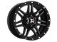 DX4 Wheels 7S Flat Black 6-Lug Wheel; 20x10; -18mm Offset (09-14 F-150)