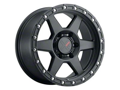 DX4 Wheels RECON Flat Black 6-Lug Wheel; 17x8.5; 10mm Offset (09-14 F-150)