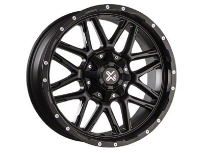 DX4 Wheels VIBE Flat Black 6-Lug Wheel; 20x9; 10mm Offset (09-14 F-150)