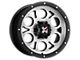 DX4 Wheels TUFF Flat Black Machined 5-Lug Wheel; 17x8.5; -6mm Offset (09-18 RAM 1500)