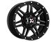 DX4 Wheels 7S Flat Black 6-Lug Wheel; 20x10; -18mm Offset (14-18 Sierra 1500)