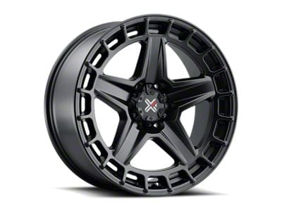 DX4 Wheels HAMMER Flat Black 6-Lug Wheel; 20x9; 10mm Offset (14-18 Sierra 1500)