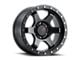 DX4 Wheels NITRO Flat Black 6-Lug Wheel; 18x9; -12mm Offset (14-18 Sierra 1500)