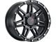 DX4 Wheels REBEL Flat Black 6-Lug Wheel; 18x9; 18mm Offset (15-20 F-150)