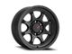 DX4 Wheels Rhino Flat Black 6-Lug Wheel; 17x8.5; -18mm Offset (15-20 Tahoe)