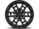 DX4 Wheels Beast Flat Black 6-Lug Wheel; 17x8.5; -18mm Offset (15-20 Yukon)