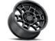 DX4 Wheels Beast Flat Black 6-Lug Wheel; 17x8.5; -18mm Offset (15-20 Yukon)