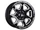 DX4 Wheels STORM Gloss Black Milled 6-Lug Wheel; 20x9; 10mm Offset (15-20 Yukon)