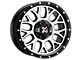 DX4 Wheels GEAR Flat Black Machined 6-Lug Wheel; 16x8.5; -6mm Offset (2024 Ranger)