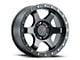 DX4 Wheels NITRO Flat Black 6-Lug Wheel; 17x8.5; 0mm Offset (2024 Ranger)