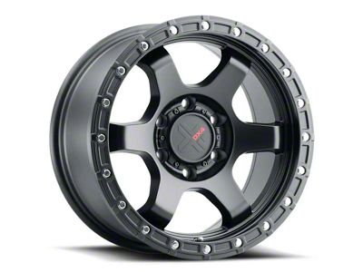 DX4 Wheels NITRO Flat Black 6-Lug Wheel; 17x8.5; -18mm Offset (2024 Ranger)