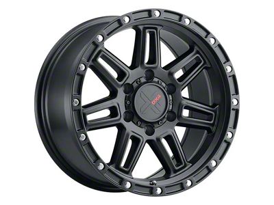 DX4 Wheels REBEL Flat Black 6-Lug Wheel; 16x8; 10mm Offset (2024 Ranger)