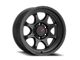 DX4 Wheels Rhino Flat Black 6-Lug Wheel; 17x8.5; 0mm Offset (2024 Ranger)