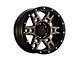 DX4 Wheels TERRAIN Matte Bronze with Black Ring 6-Lug Wheel; 17x8.5; 10mm Offset (2024 Ranger)
