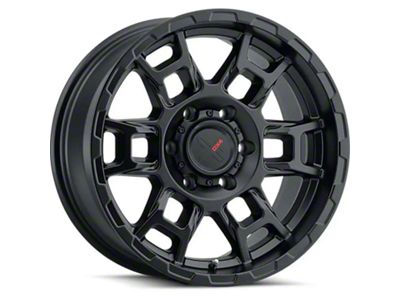 DX4 Wheels Beast Flat Black 5-Lug Wheel; 17x8.5; 0mm Offset (94-01 RAM 1500)