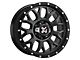 DX4 Wheels GEAR Flat Black 5-Lug Wheel; 17x8.5; -6mm Offset (94-01 RAM 1500)