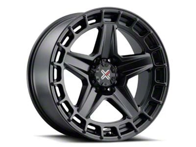 DX4 Wheels HAMMER Flat Black 5-Lug Wheel; 20x9; 10mm Offset (94-01 RAM 1500)