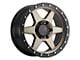 DX4 Wheels Recon Matte Bronze with Black Ring 5-Lug Wheel; 20x9; 10mm Offset (94-01 RAM 1500)