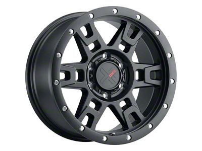 DX4 Wheels Terrain Flat Black 5-Lug Wheel; 20x9; 10mm Offset (94-01 RAM 1500)